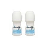 Desodorante Roll-on Monange 50ml Sensivel-kit C/2un