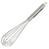 Batedor De Ovos Aço Inox Kehome Grande Alta Resistência 35cm