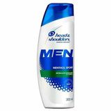 Shampoo Head &amp; Shoulders Men Menthol Sport Cuidados Com A Raiz