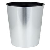 Lixeira Plástica Para Escritório Label Inox 10l Arqplast