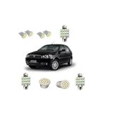 Kit Lâmpadas Led Palio G1 G2 G3 Torpedo Pingo Teto Placa Ré