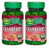 Kit Com 2 - Cranberry 500mg 60 Cápsulas Unilife Original