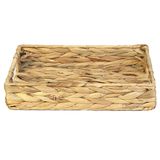 Bandeja Fibra Natural Seagrass Com Alça 35x25x6 Cm