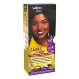 Salon Line Light Color Tonalizante 4.0 Castanho Médio