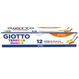 Tinta Guache Giotto 15ml - 12 Cores - Atóxica, Lavável