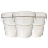 Balde Para Produtos De Limpeza 3.6l - 3 Pçs