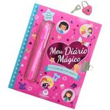 Meu Diário Mágico Ciranda Cultural Infantil Com Caneta