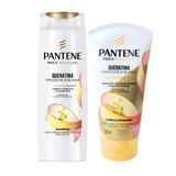 Shampoo 175ml + Condicionador 150ml Pantene Pro-v Queratina