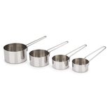 Conjunto De Medidores Inox Tipo Xícara 4 Peças Brinox
