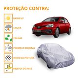 Capa Cobrir Carro Etios Hatch Proteção Qualidade Impermeável