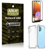 Capinha Samsung A32 4g + Película De Vidro 3d - Armyshield