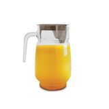 Jarra Vidro Com Tampa Transparente Valencia 1300ml Vitrizi