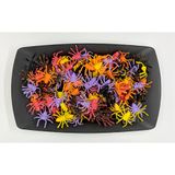 25 Unidades Mini Aranha De Plástico Para Lembrancinhas