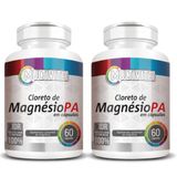 Kit 2x Cloreto De Magnésio Pa 60 Cápsulas - Multivita