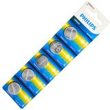 Cartela De Bateria Cr2032 3v Philips C/5 Unidades
