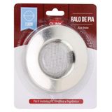 Ralo Para Pia De Inox Borda Larga Max Clean 7,5cm Na Cartela