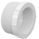 Bucha De Redução Pvc Roscável 1.1/4 X 1/2 Polegadas