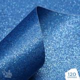 Papel Adesivo Glitter 210g A4 (azul Royal) 5 Folhas