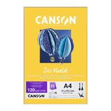 Papel Canson A4 Iris Vivaldi 120g 25fls Amarelo