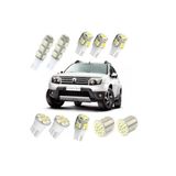 Kit Lâmpadas Led Duster Pingo Placa Teto Ré Torpedo