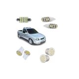 Kit Lâmpadas Led Gm Corsa 95-03 - Farolete, Teto, Placa, Ré