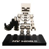 Brinquedo Boneco Coleção Minecreft My World Compatível Lego