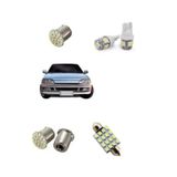 Kit Lâmpadas Led Ford Escort Sapão Super Branca Blue Lion