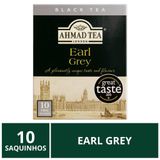 Chá Inglês Ahmad Tea, 10 Saquinhos, Earl Grey