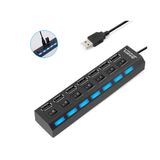 Adaptador Usb Hub Usb 2.0 Lemox 4 Portas 480 Mbps