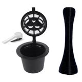 Kit Cápsula + Tamper Nespresso Reutilizável Cafeteira Café