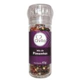 Mix De Pimentas Com Moedor Q-vita 45g