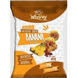 Biscoito Sabor Banana Com Canela Wheyviv Fit 45g