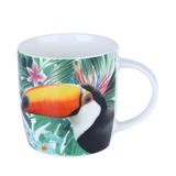 Caneca De Porcelana Branca 350ml Tucano 8257 Lyor