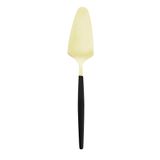 Espátula Bolo Em Aço Inox Opera 20,5cm Champanhe Dourado E