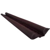 Protetor De Porta Veda Rolinho Marrom 90 Cm