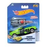 Hot Wheels Chave Lançadora Radical Veiculo Verde Fun 34