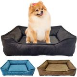 Cama Pet Luxo Macia Para Cachorro E Gato Suede P