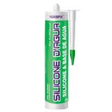 Silicone Dagua Acrilico Cartucho 450gr Adesfix Cor Bege