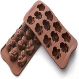 Forma 3d De Silicone Mini Bombom Chocolate Anjos Silikomart