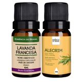 Kit Óleo Essencial Lavanda + Alecrim 10ml - Essência Brasil