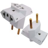 Adaptador Tomada 10 E 20 Amperes Bi Volt Padrao Brasileiro