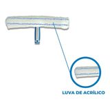 Luva Refil Rodo Combinado Limpador De Vidros 25cm Bralimpia