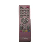 Controle Remoto Tv Philco Rosa - Modelo Original - Borracha