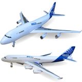 Avião De Brinquedo Airbus Plástico Realista