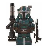 Ice Mandalorian Infantry Star Wars Boneco Blocos De Montar