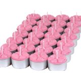 Velas Aromáticas De Cheiro De Nenê 12 Unidades Cor Rosa