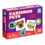 Brinquedo Educativo Carimbos Pets Com Giz De Cera Nig