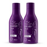 Kit Matizador Com Máscara E Shampoo De 300ml Terractiva
