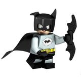 Boneco Blocos De Montar Bat Mite Black Batman