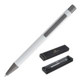 Caneta Esferográfica Crown Gothic Ex11007b Branca